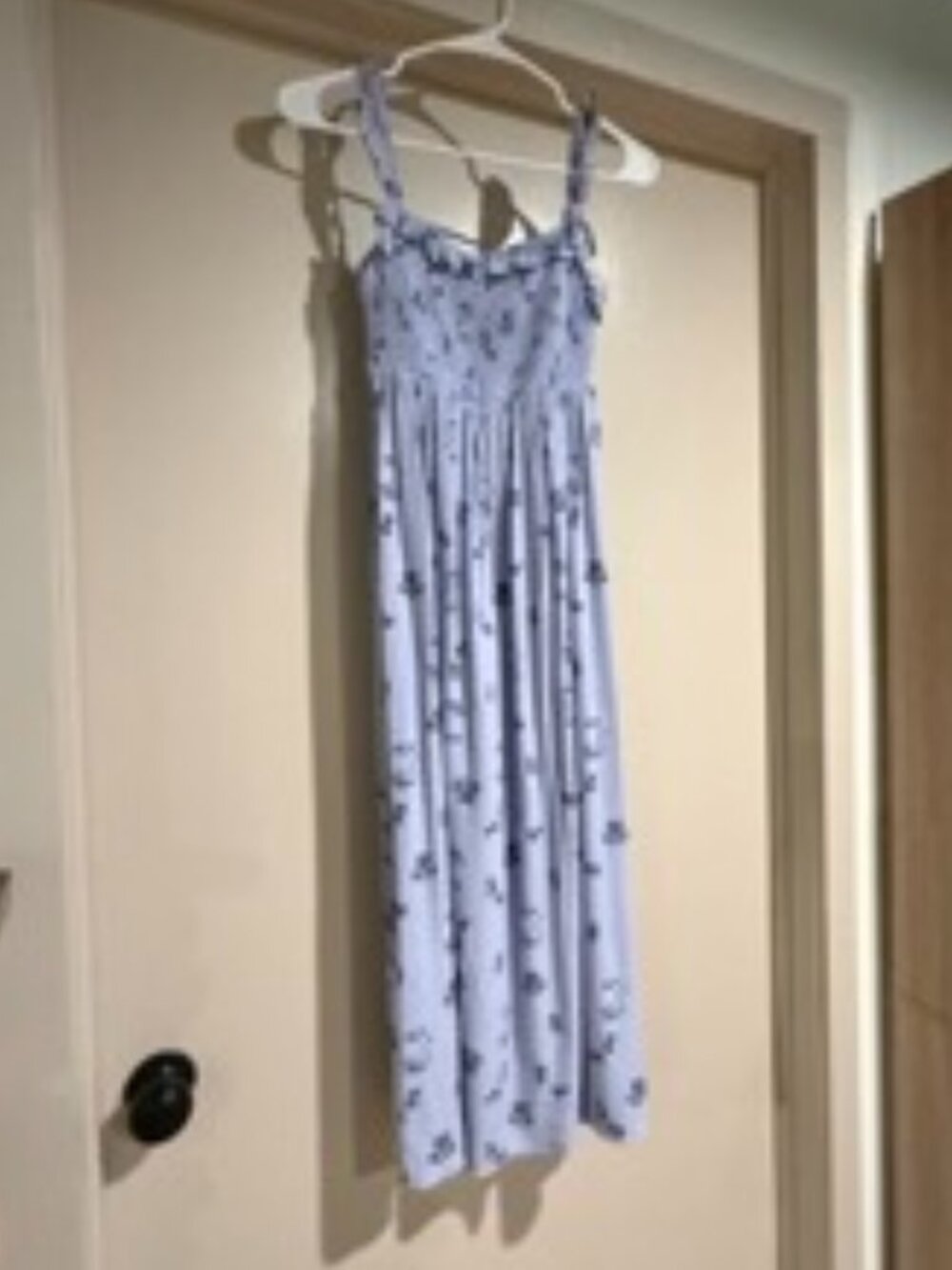 Urban Outfitters swan print midi dress